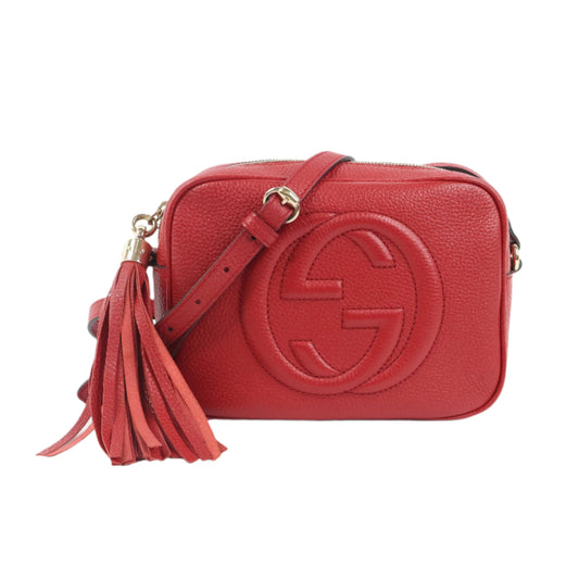 Gucci Soho Camera Bag Red