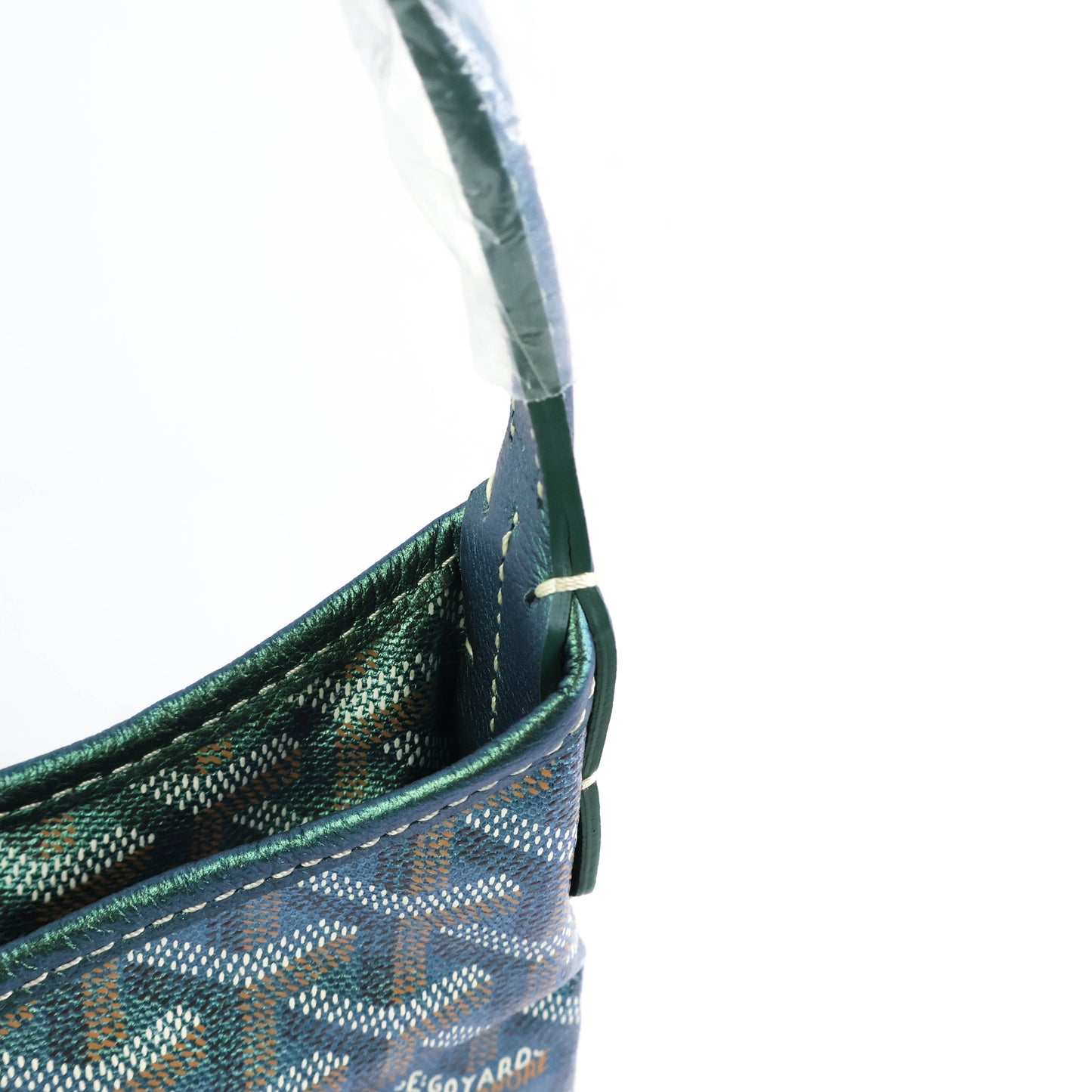 Goyard Boheme Metallic Green