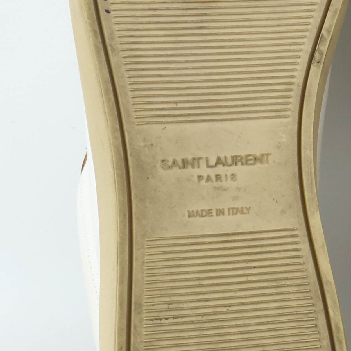 Saint Laurent Sneakers White Canvas 42