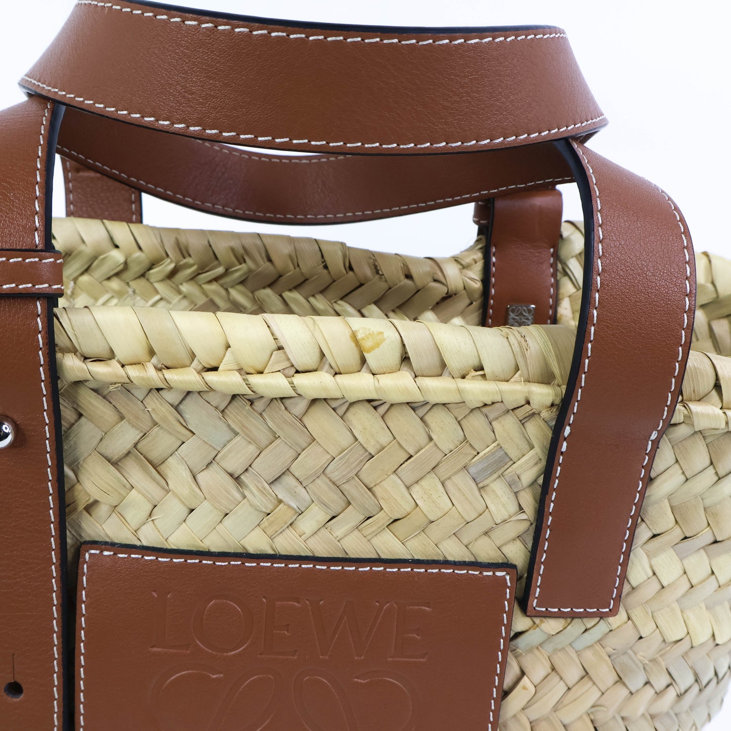 Loewe Basket Bag Small Natural Tan