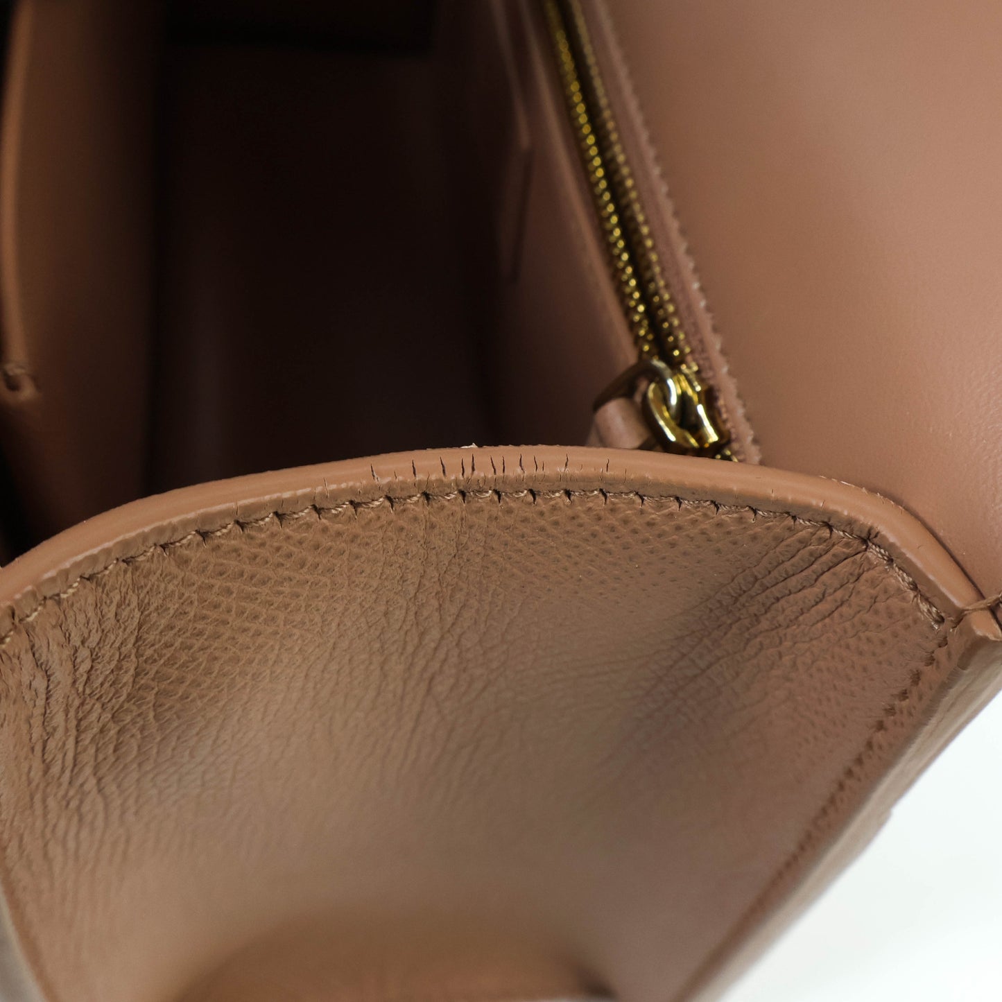 Christian Dior 30 Montaigne Flap Bag Medium Latte