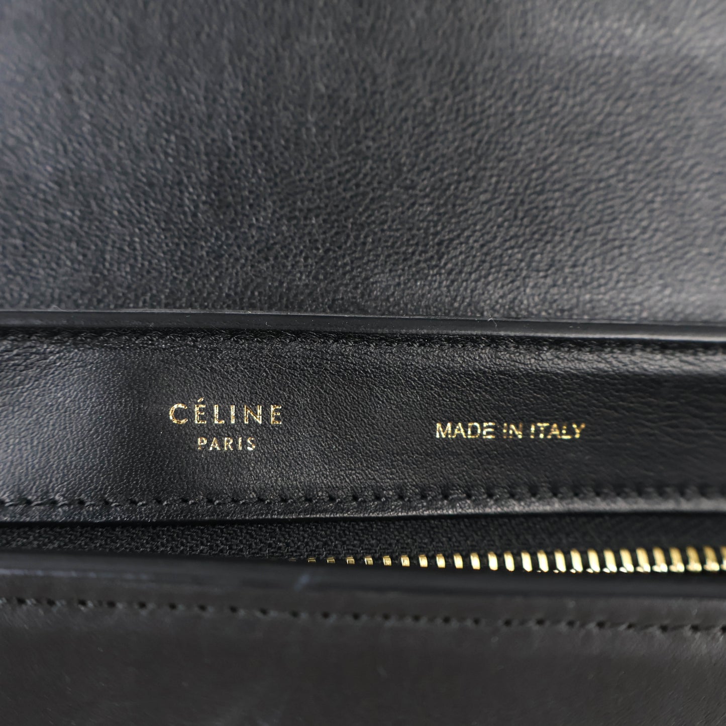 Celine Trapeze Small burnt Orange/Black/White