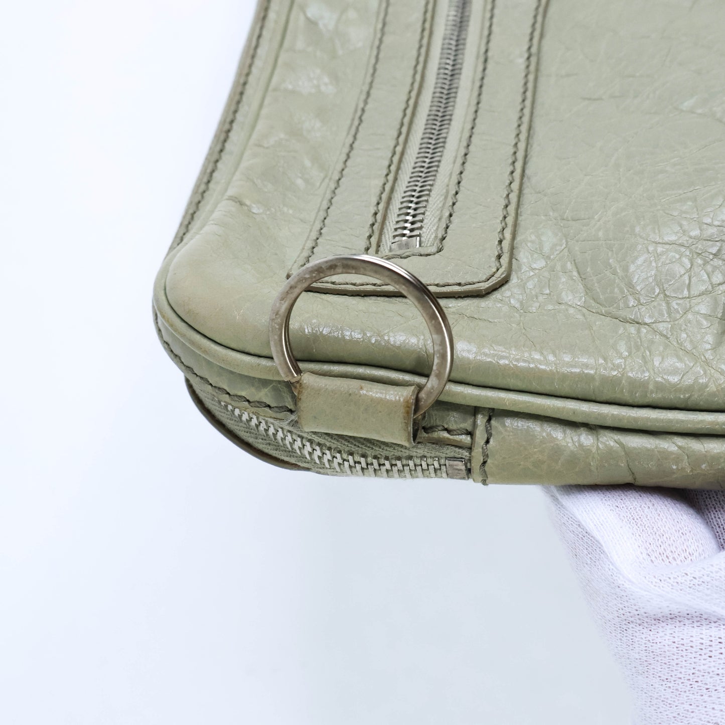 Balenciaga Lap Top Case Grey