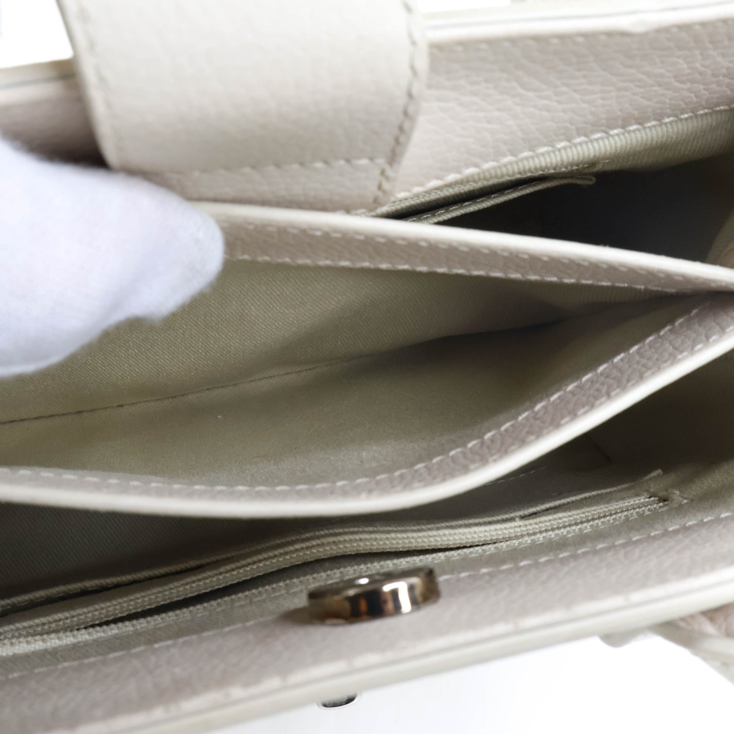 Chanel Neo Executive Mini Tote Cream