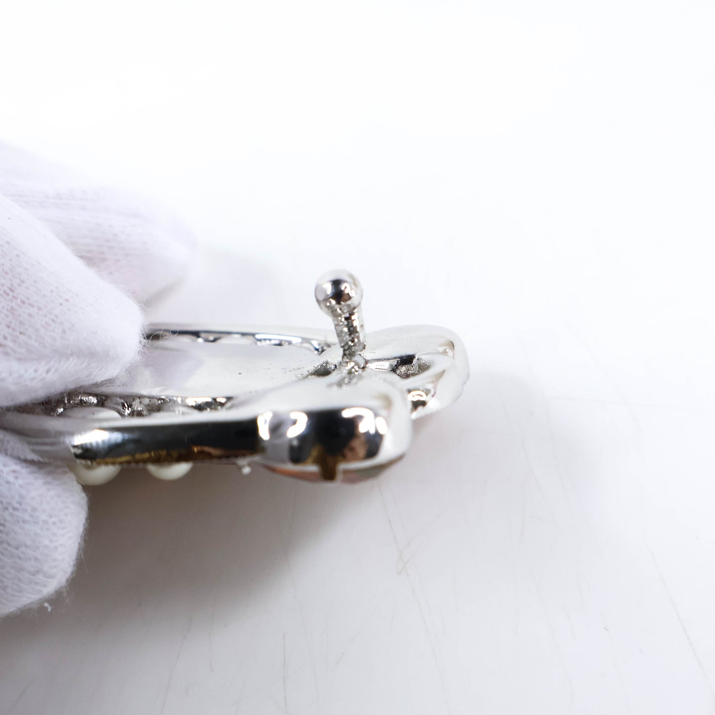 Gucci Trapuntata Zumi Crossbody Belt Bag White