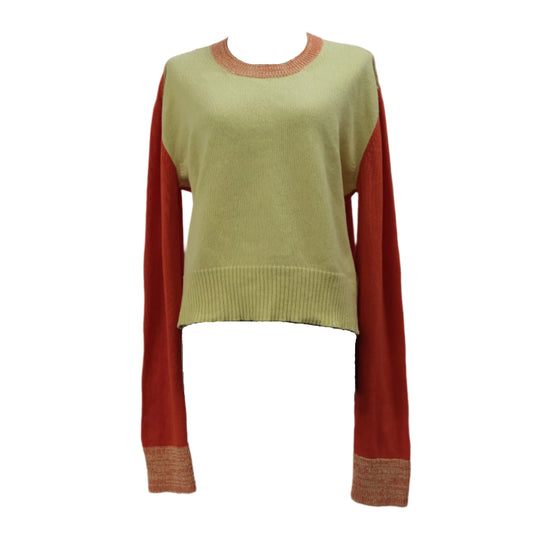 Maison Margiela Sweater Knit Orange Yellow