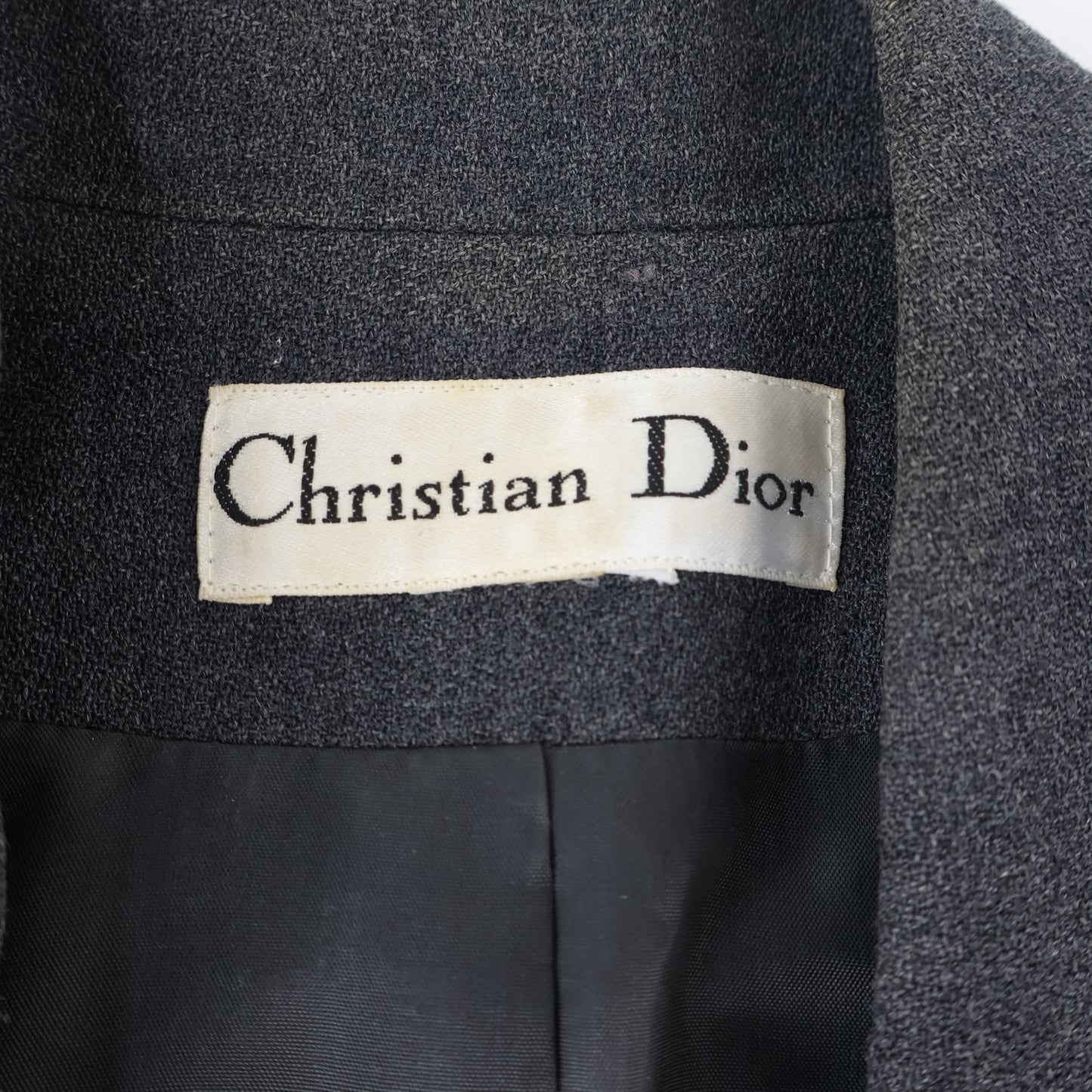 Christian Dior Jacket Grey
