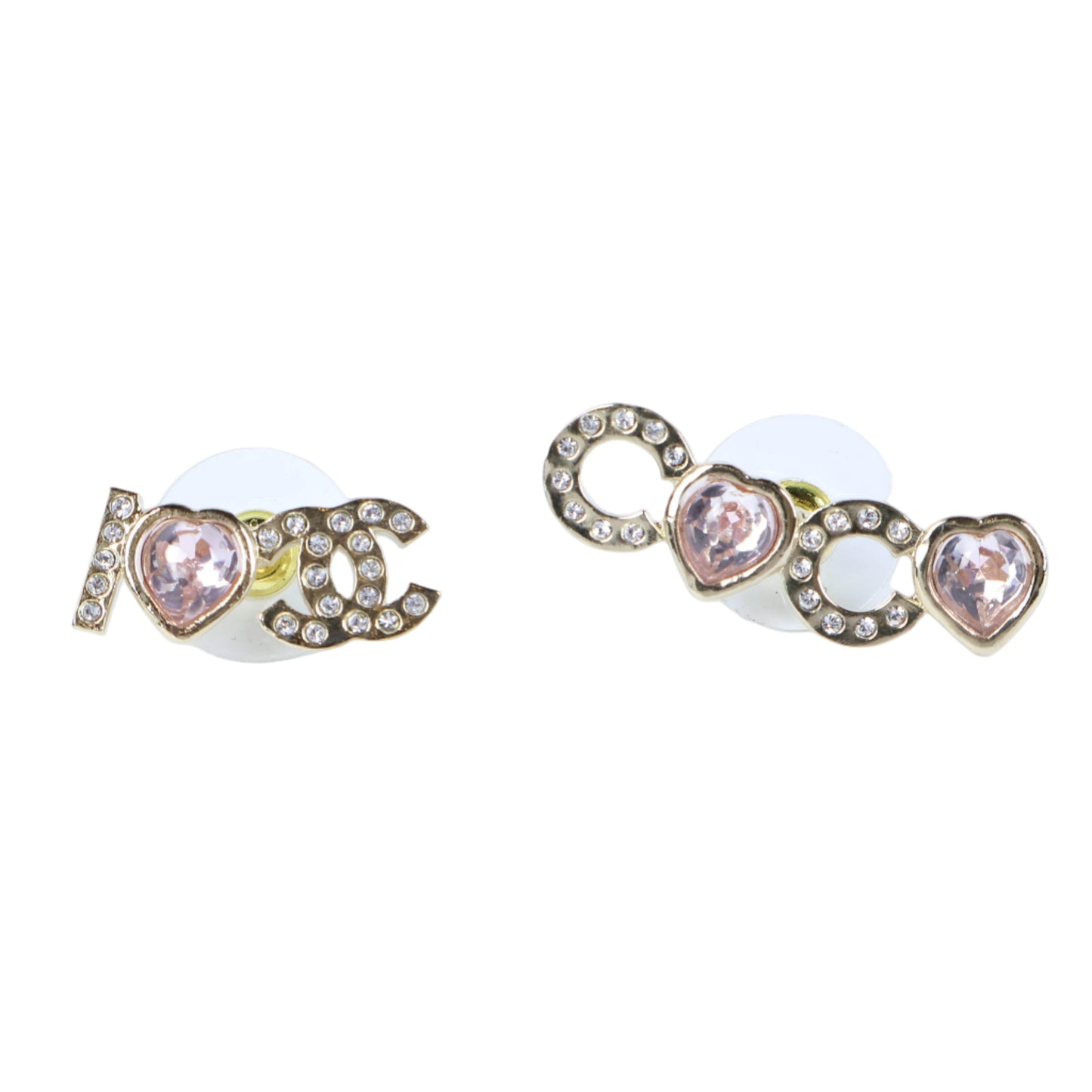 Chanel Earrings "I ❤️ Coco"