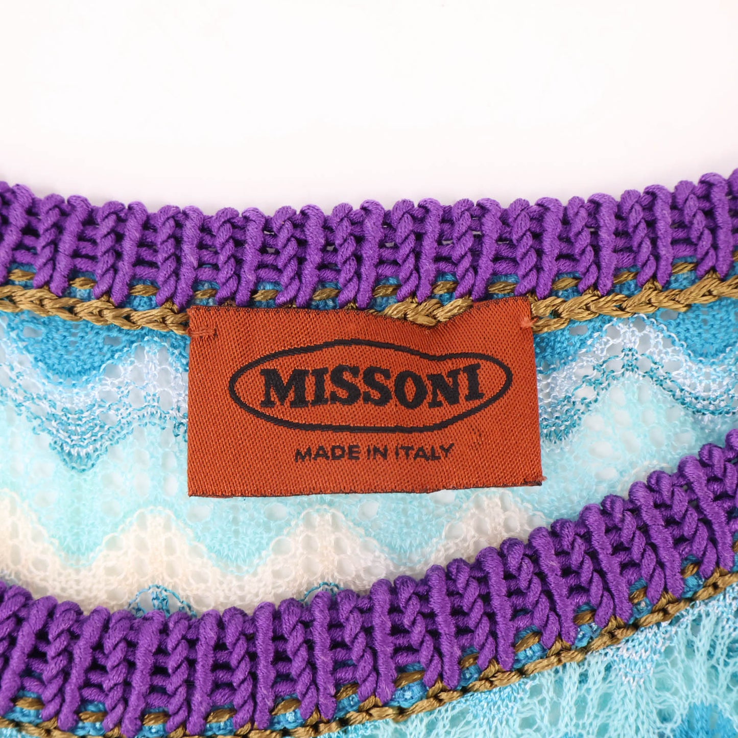 Missoni Top Knit Blue/Purple 44