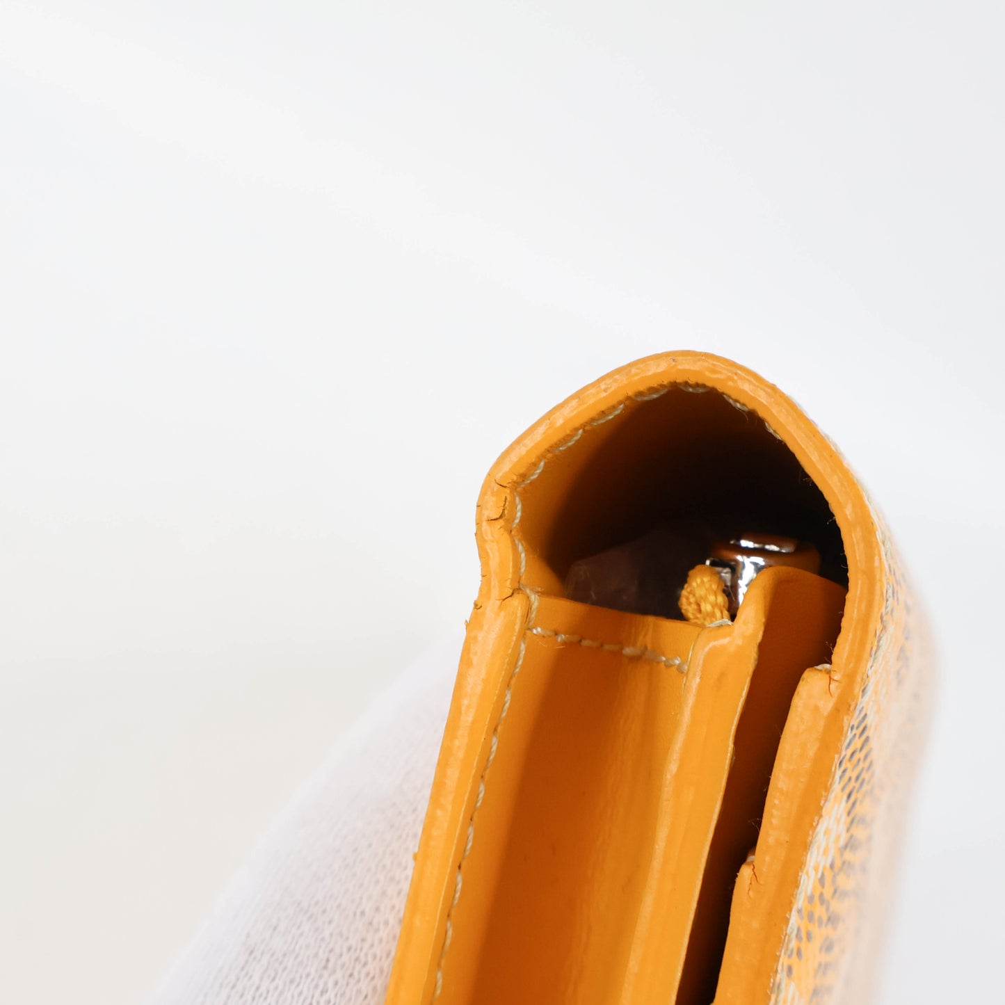 Goyard Richelieu Wallet Yellow