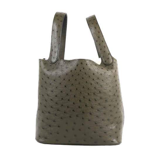 Hermes Picotin22 Ostrich PHW