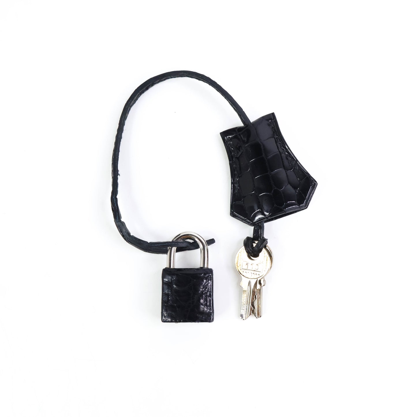 Hermes Kelly32 Black Niloticus shiny