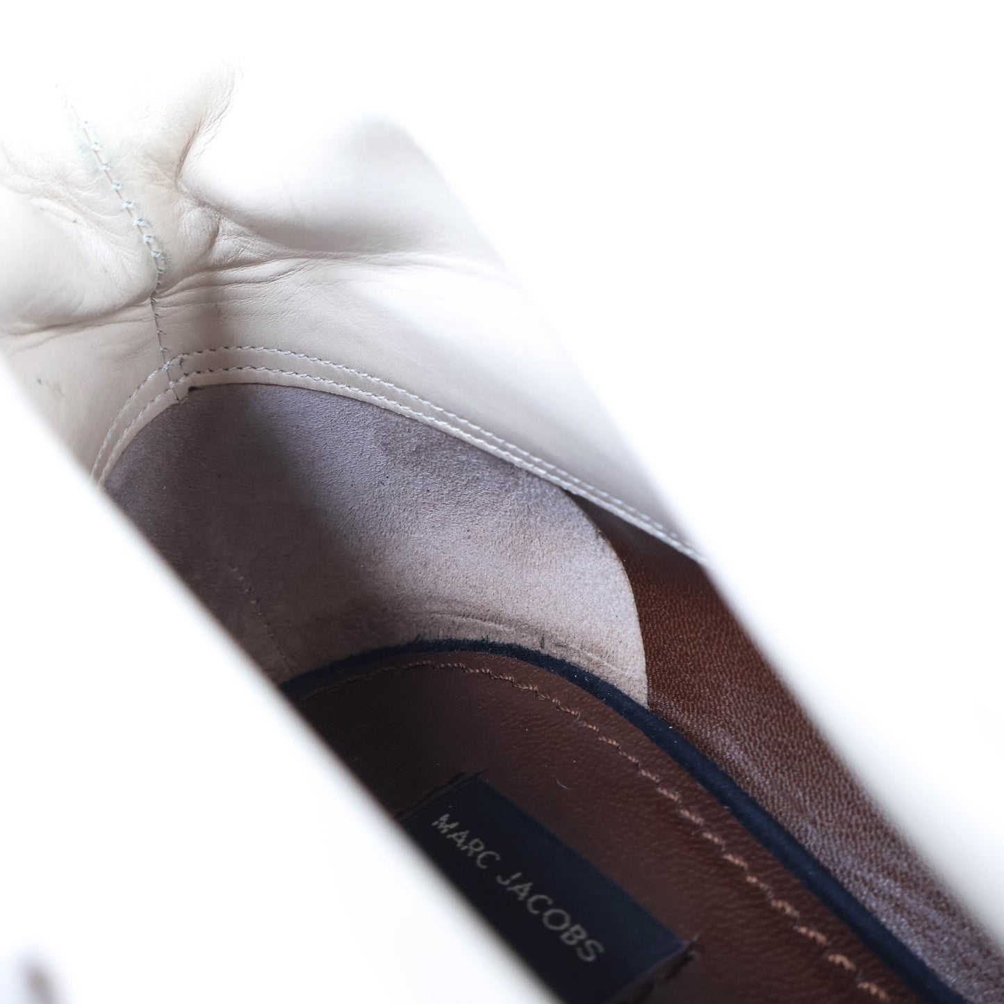 Marc Jacobs Black/Beige Suede 38