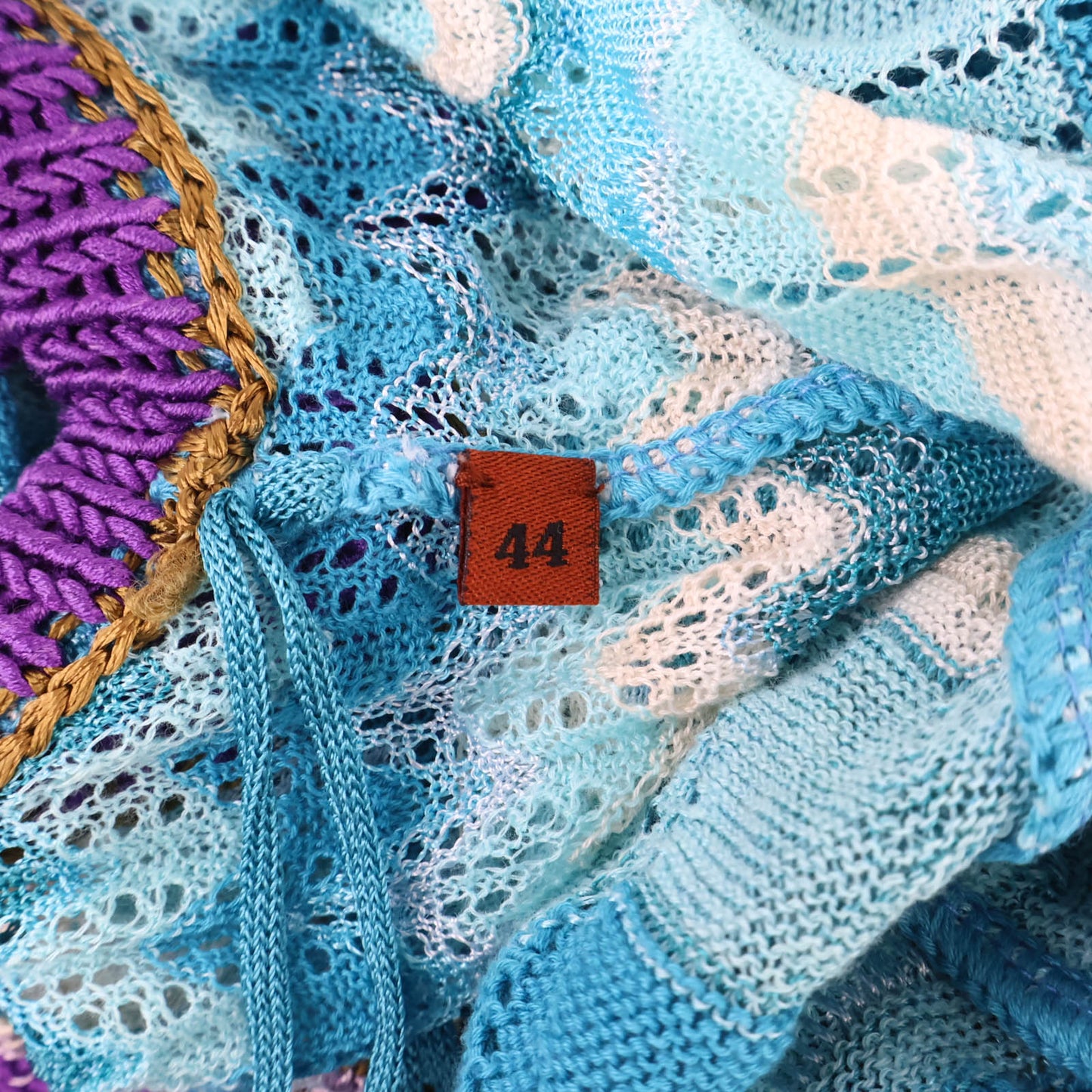 Missoni Top Knit Blue/Purple 44