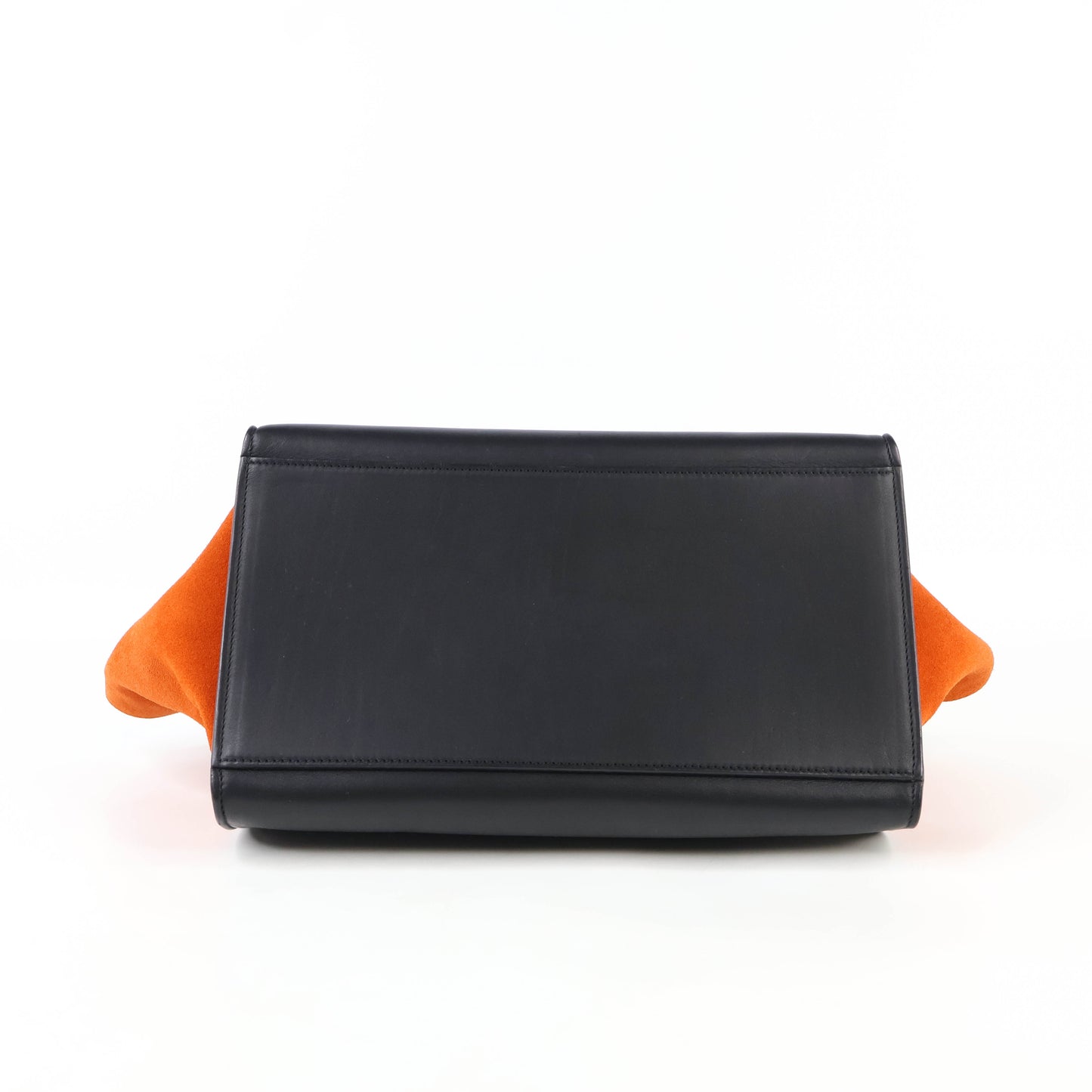 Celine Trapeze Small burnt Orange/Black/White