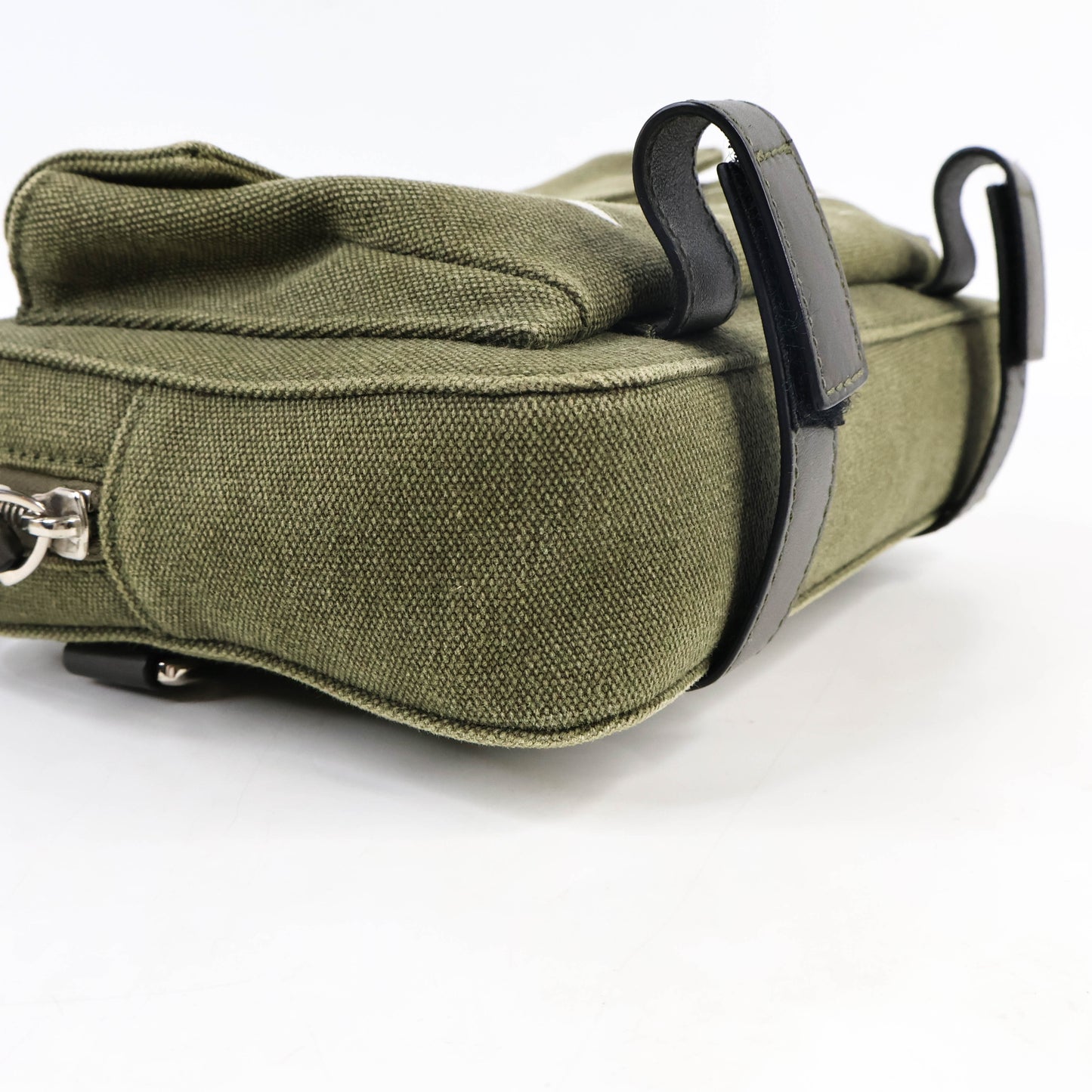 Valentino Crossbody Bag Canvas Khaki