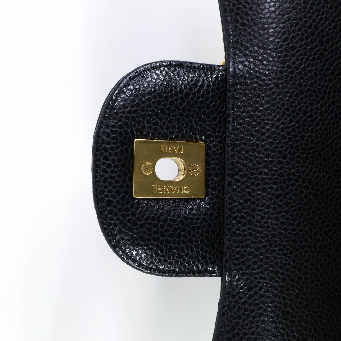 Chanel Classic Maxi Black Caviar GHW