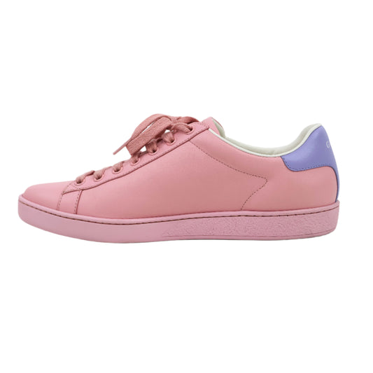 Gucci Sneakers Pink Leather