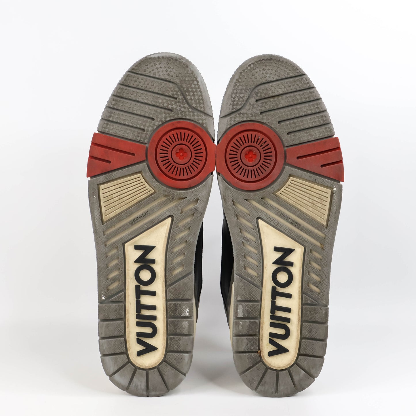 Louis Vuitton Trainer Sneakers Low Black/Grey 9