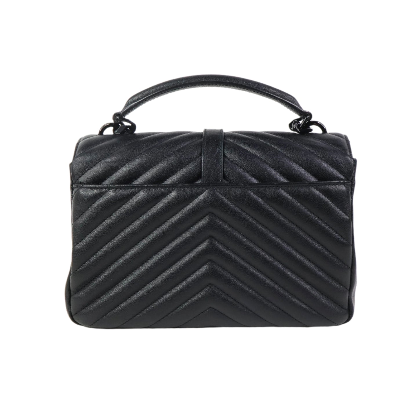 Saint Laurent College Medium All Black