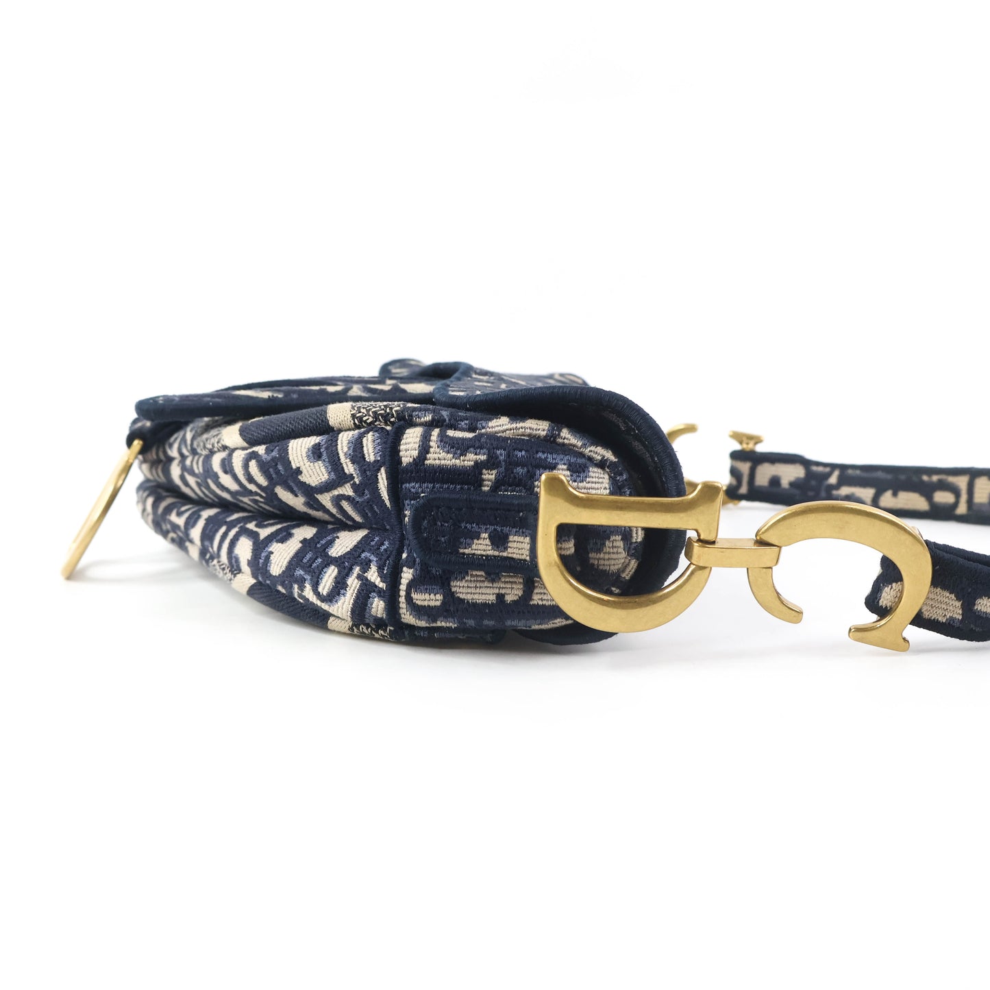 Christian Dior Saddle Medium Oblique Navy