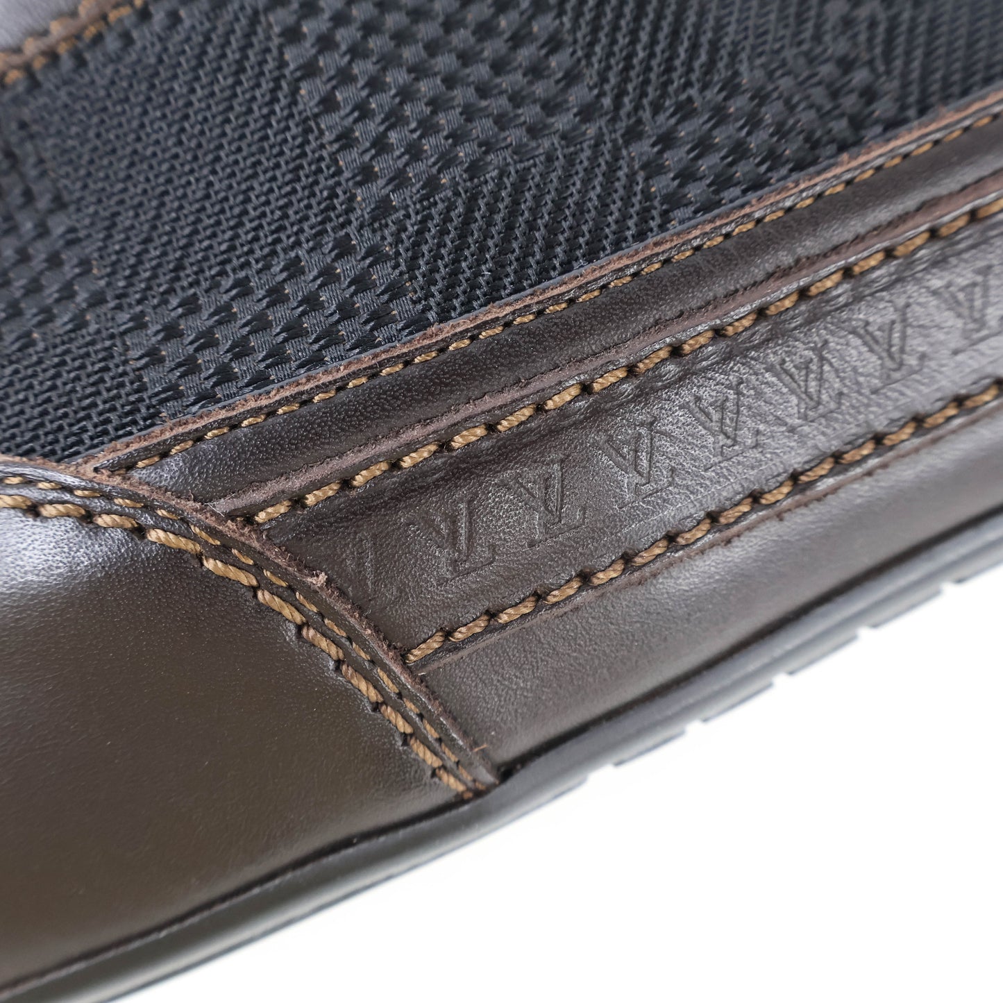 Louis Vuitton Elan Sneaker Brown 7.5/37.5