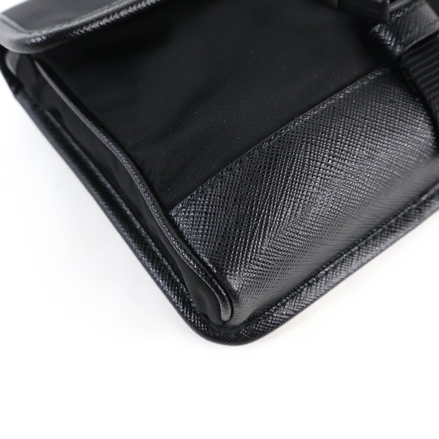 Prada Smartphone Case Re-Nylon/Saffiano Black