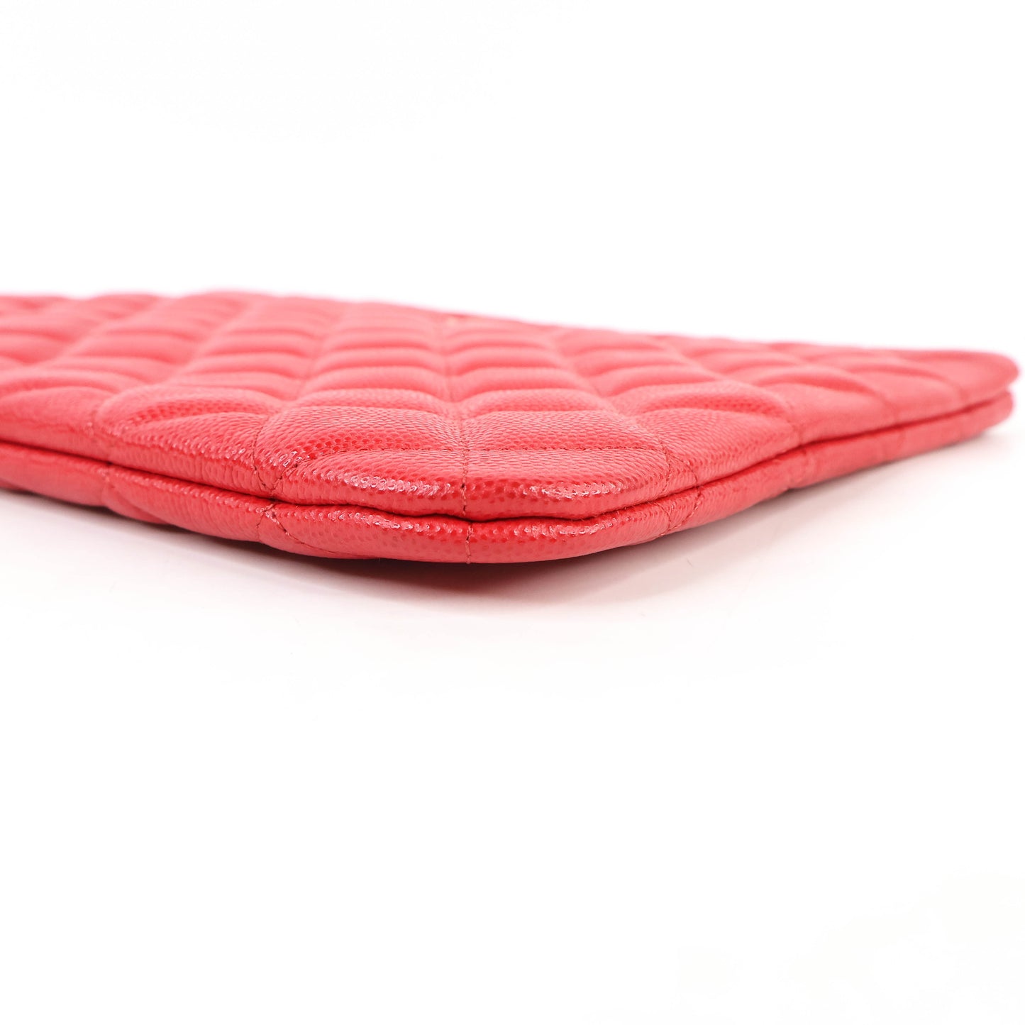 Chanel Classic Medium Clutch Red Lamb GHW