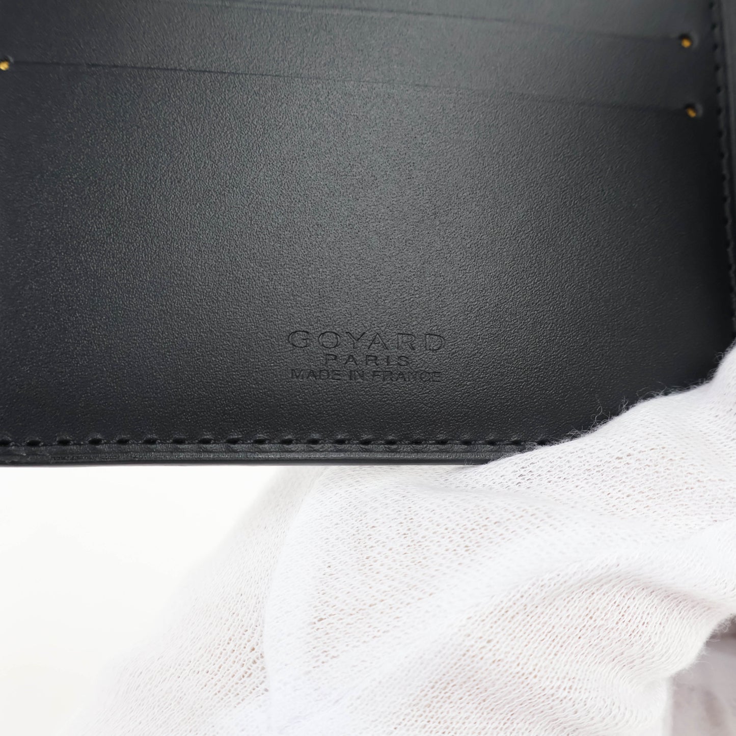 Goyard Victorie Wallet Black