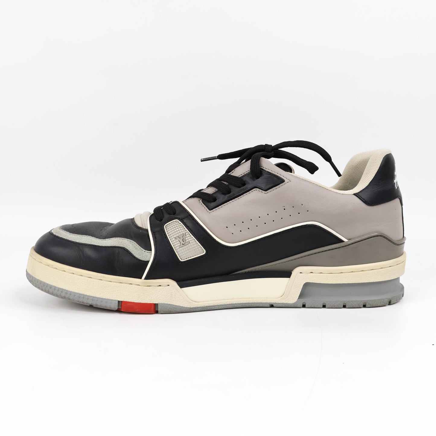 Louis Vuitton Trainer Sneakers Low Black/Grey 9