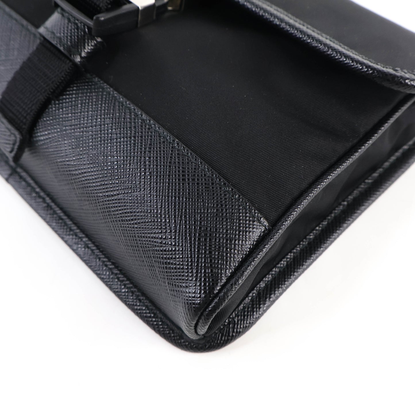 Prada Smartphone Case Re-Nylon/Saffiano Black