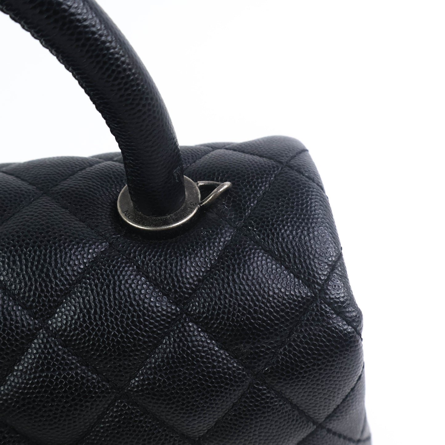 Chanel Coco Handle Medium Black Caviar