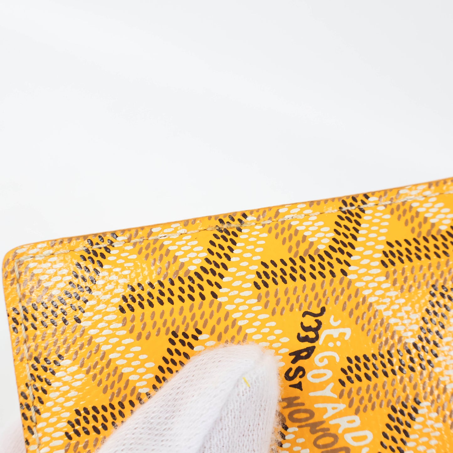 Goyard Richelieu Wallet Yellow