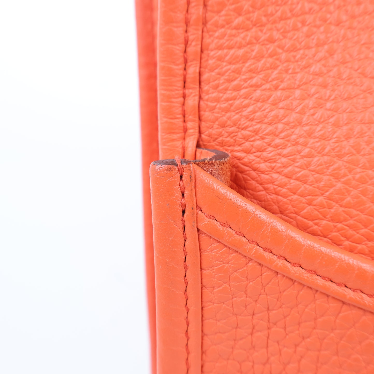 Hermes Evelyne PM Orange Poppy PHW