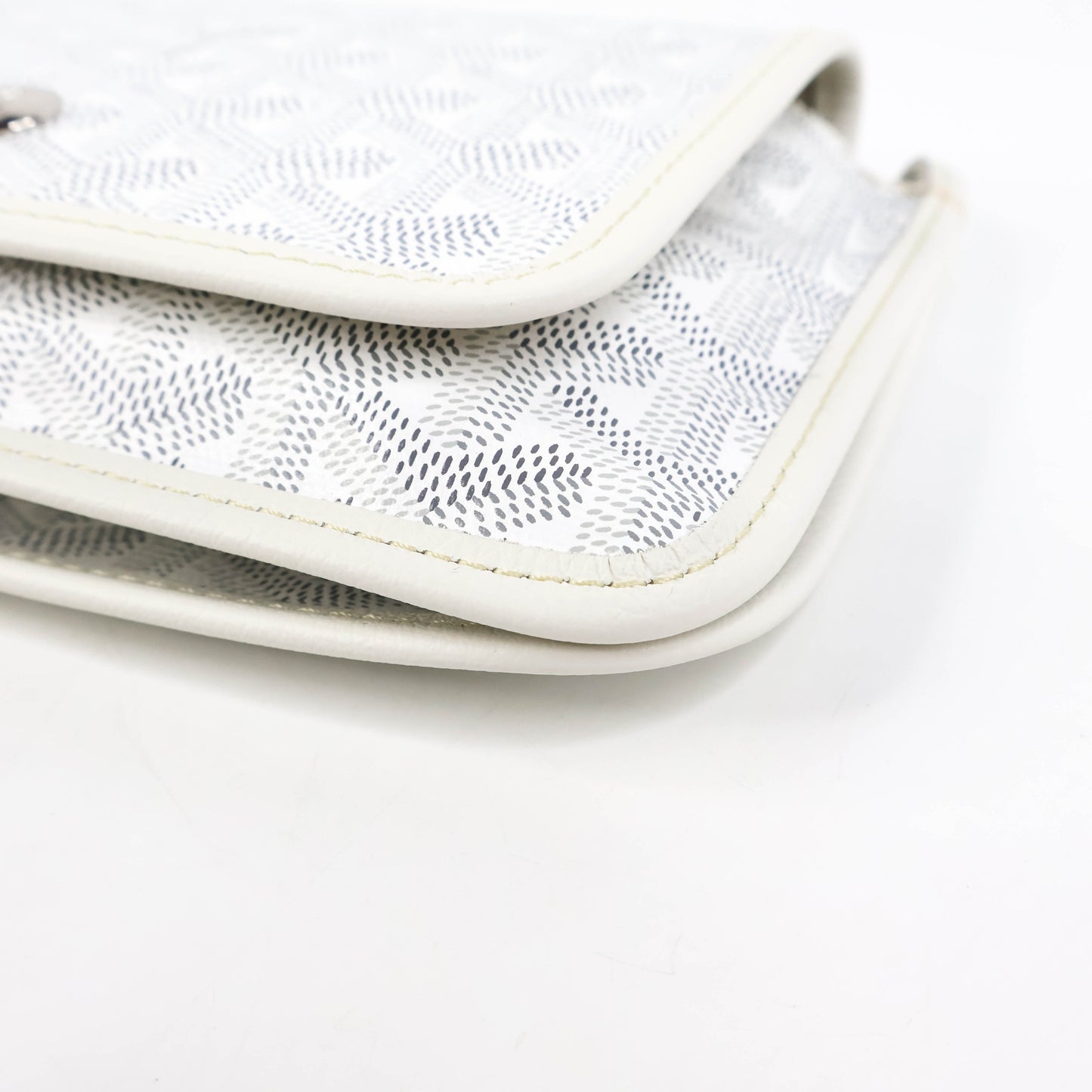 Goyard Plummet Pocket Bag White