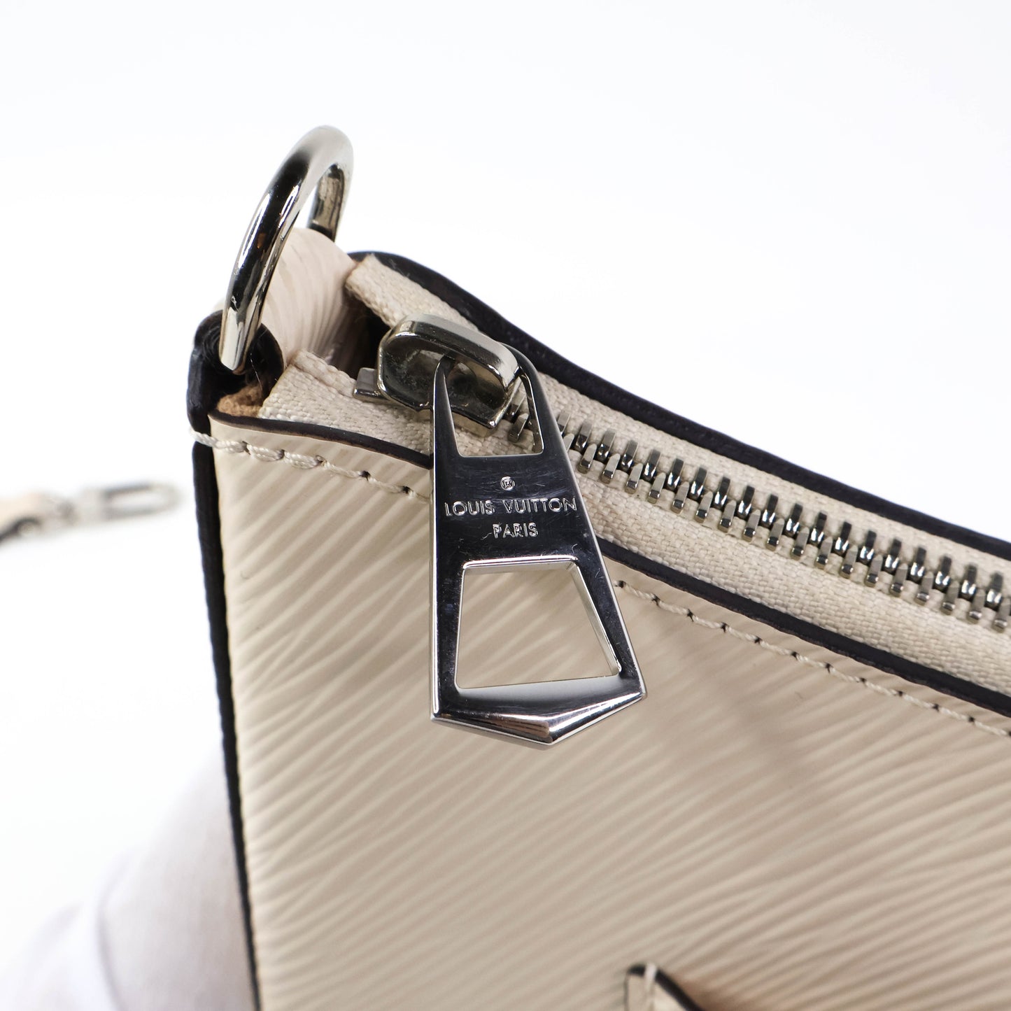 Louis Vuitton Marelle Epi Quartz White
