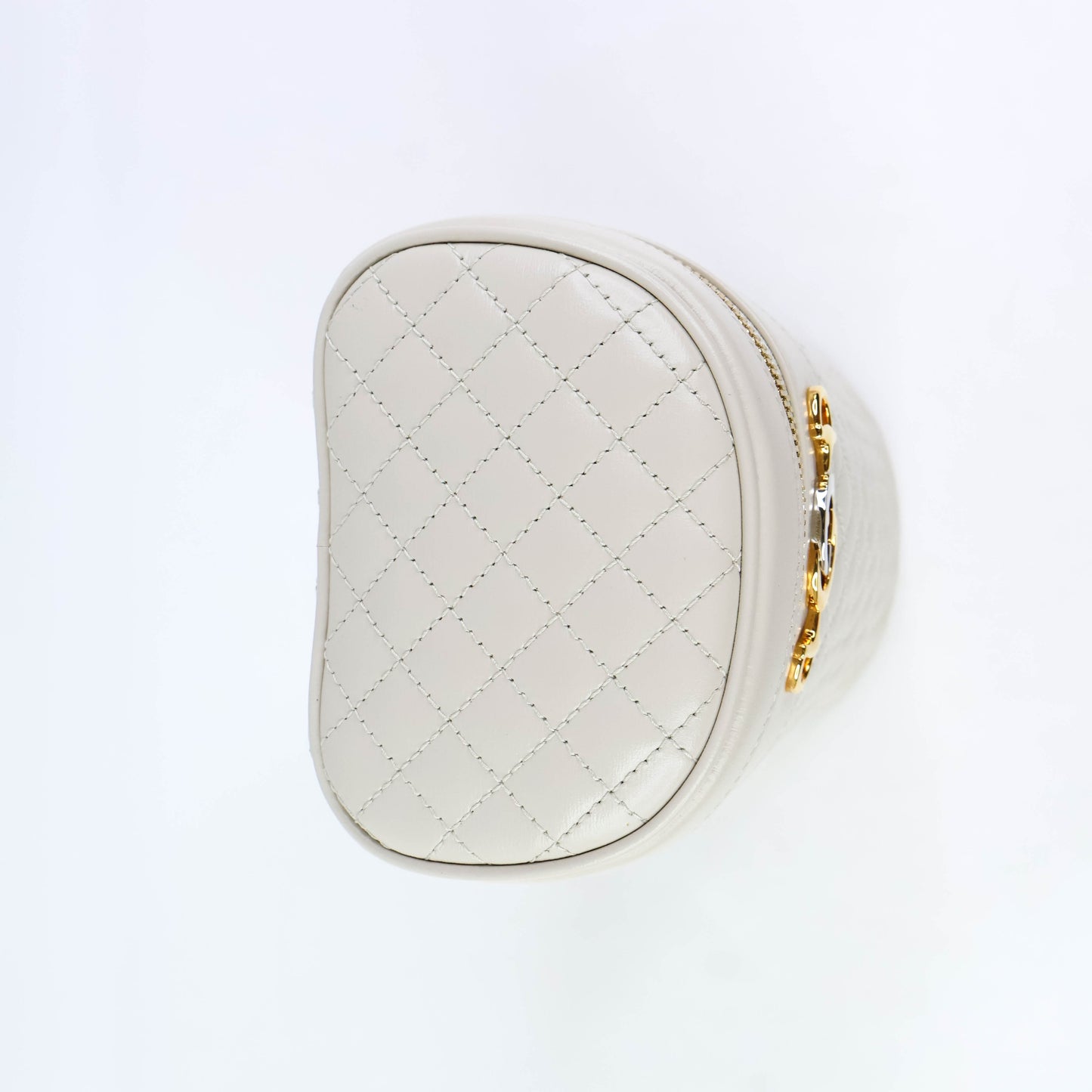 Gucci Trapuntata Zumi Crossbody Belt Bag White