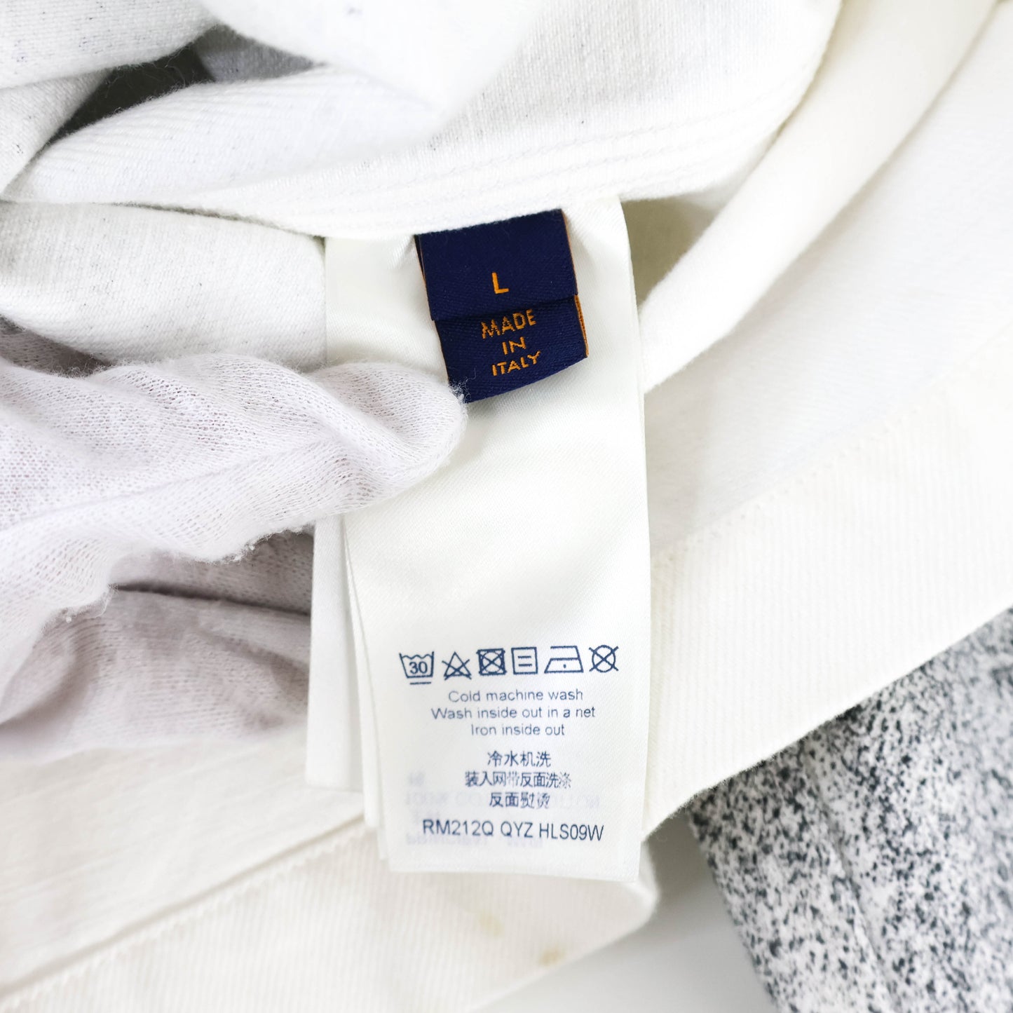 Louis Vuitton Jacket Grey White Denim Monogram