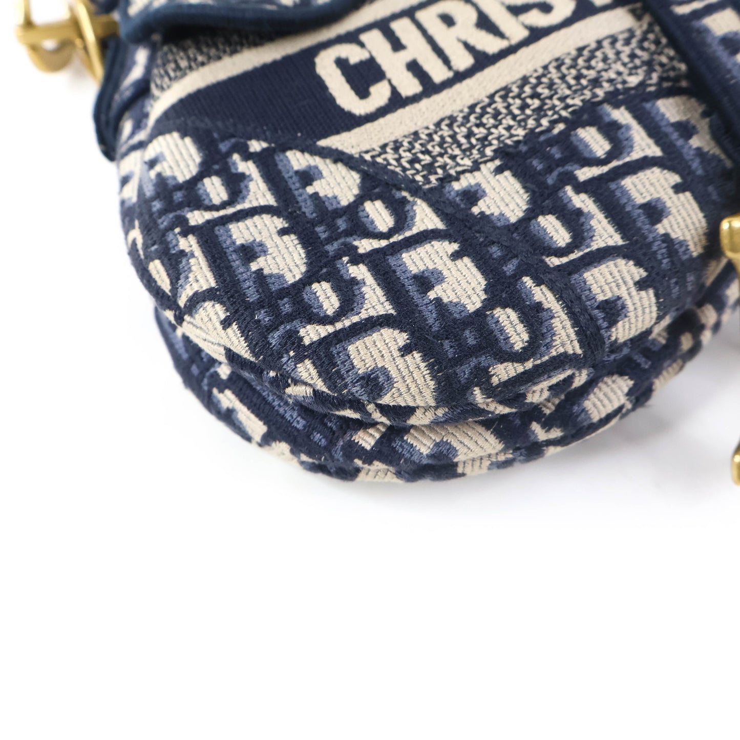 Christian Dior Saddle Medium Oblique Navy