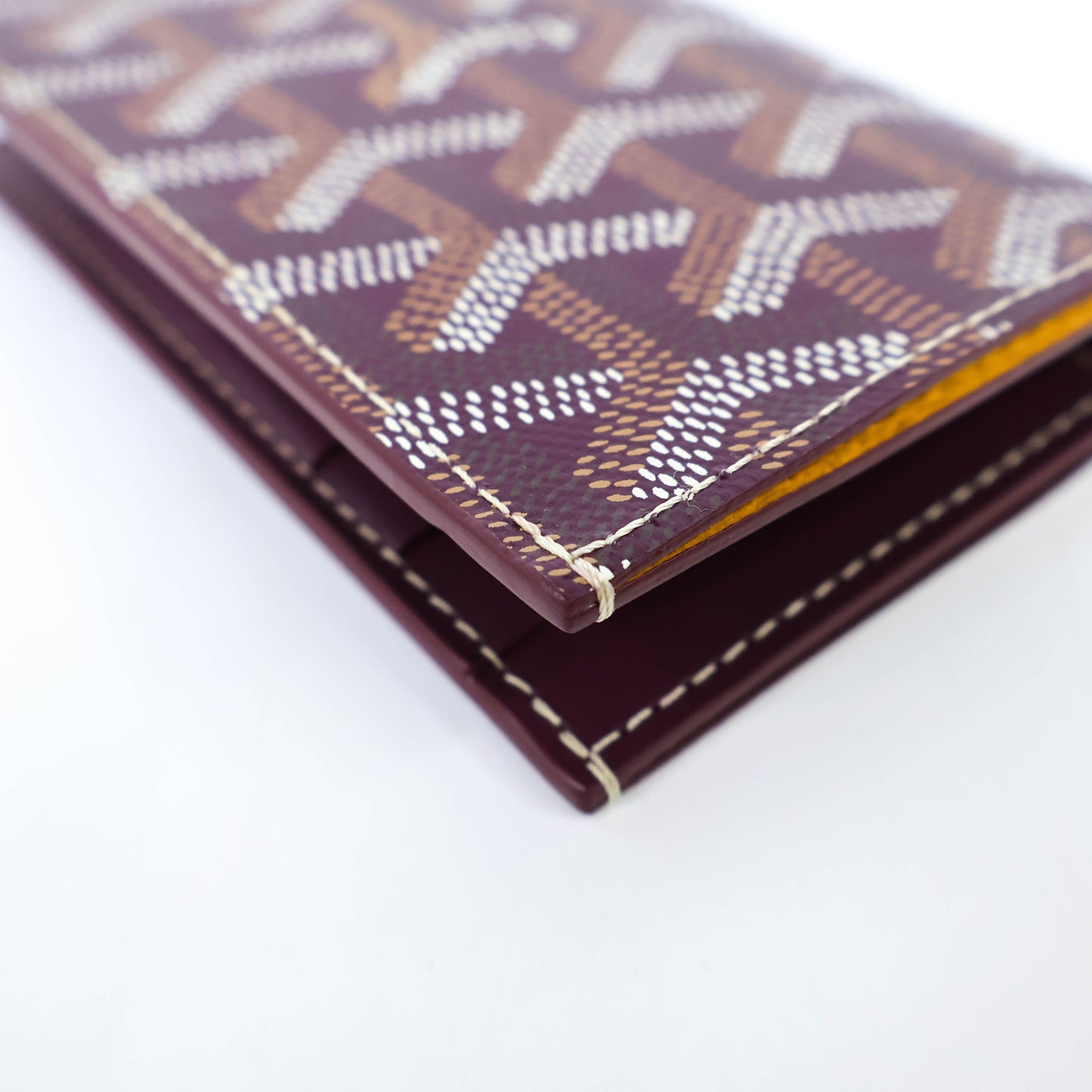 Goyard Saint Pierre Card Wallet Bordeaux