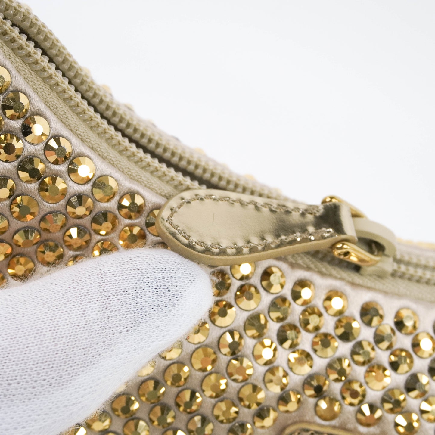 Parda Re-Edition 2000 Gold With Crystal