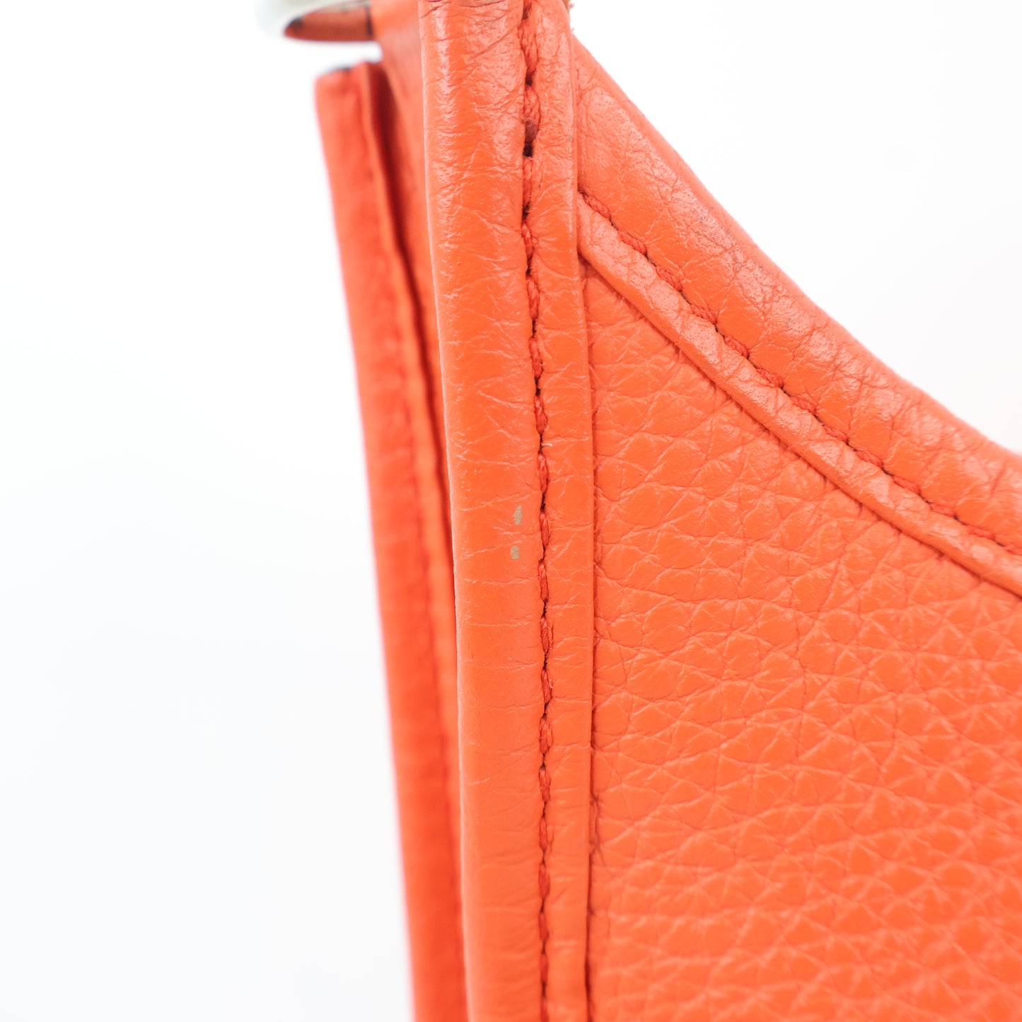 Hermes Evelyne PM Orange Poppy PHW