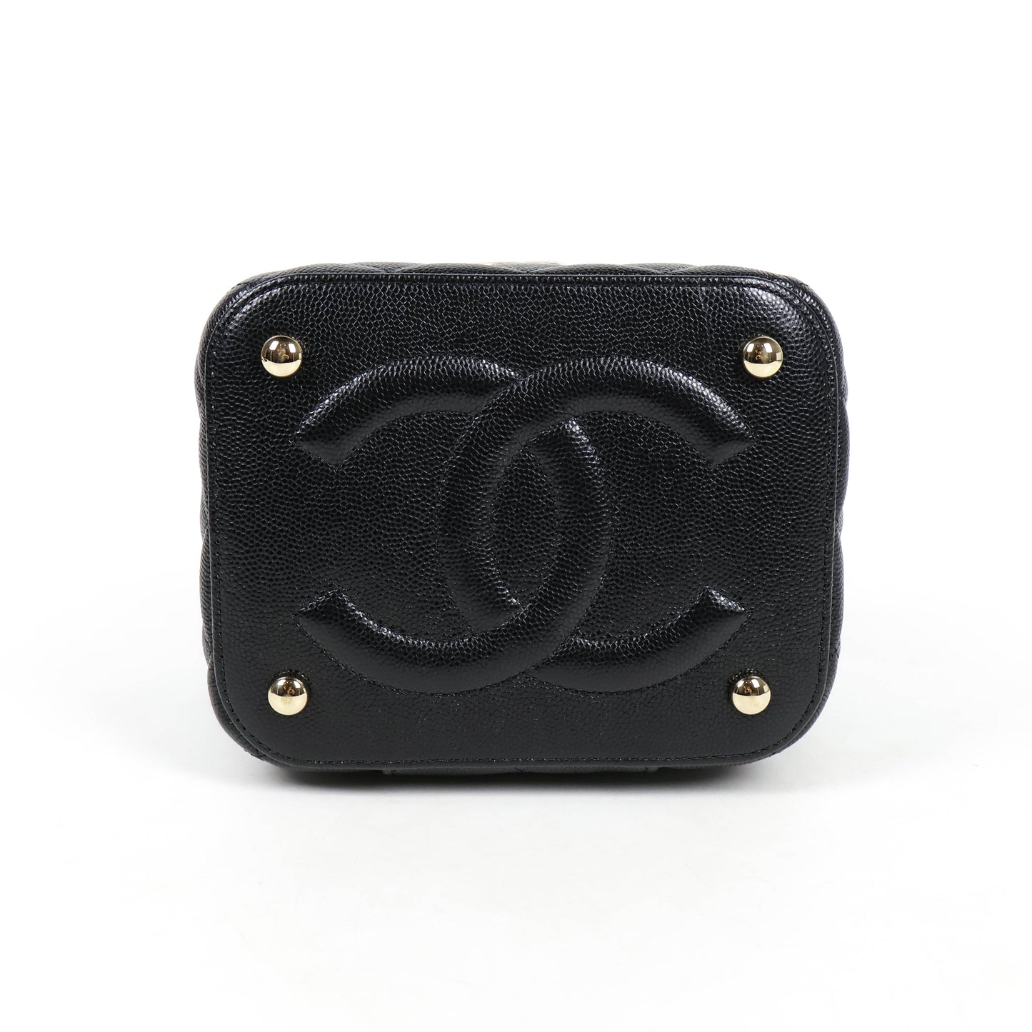 Chanel Vanity Case Bag Black Caviar GHW