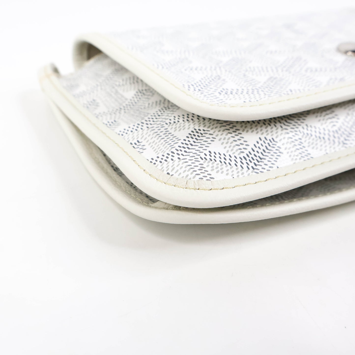 Goyard Plummet Pocket Bag White