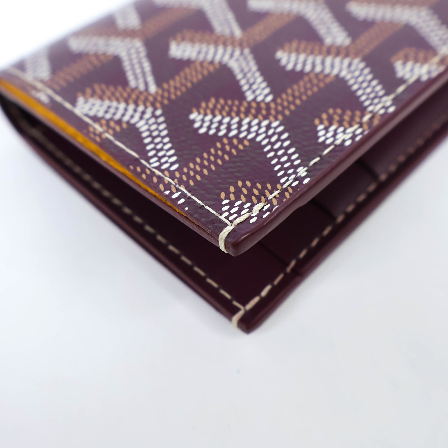Goyard Saint Pierre Card Wallet Bordeaux