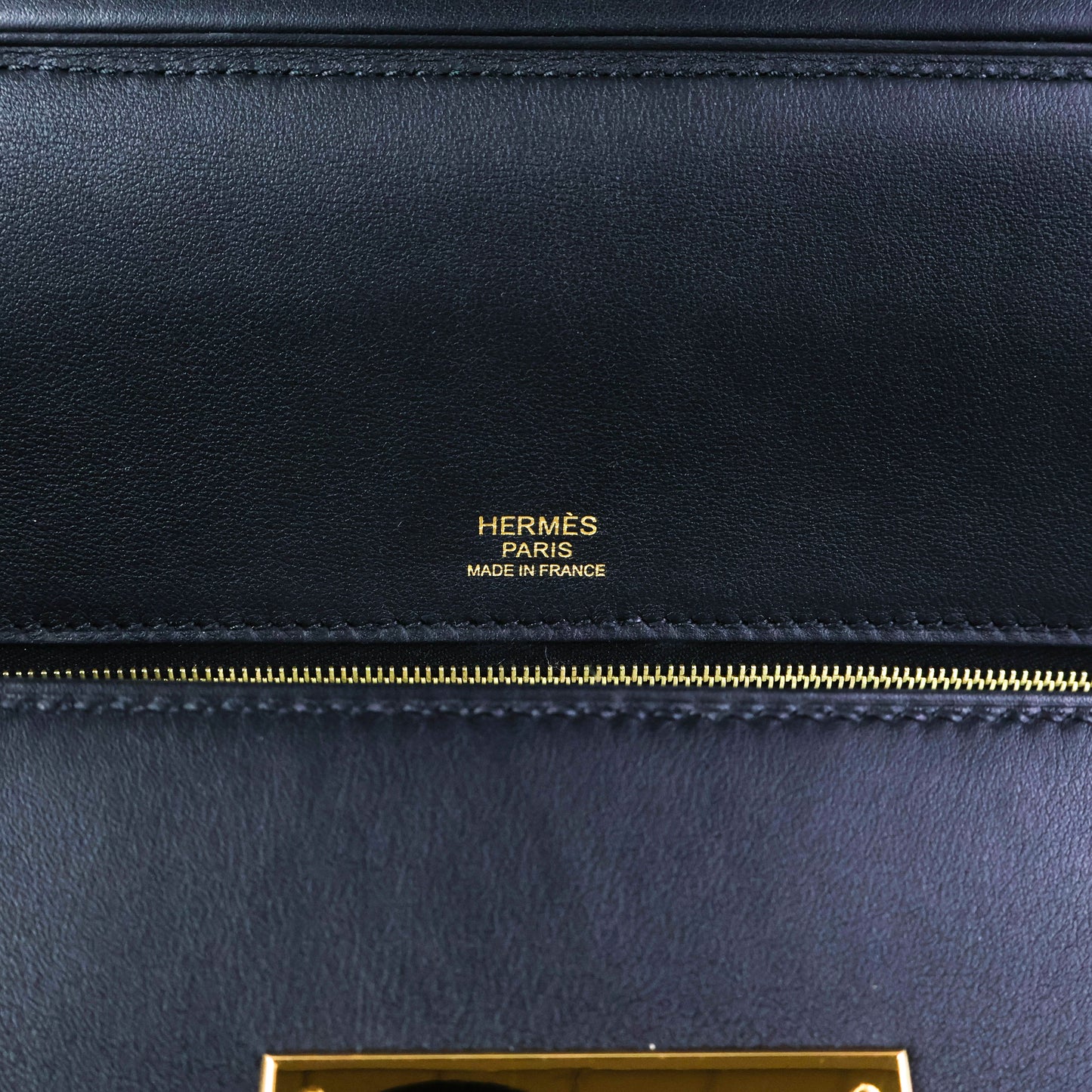 Hermes 24/24-35 Togo Swift Black GHW