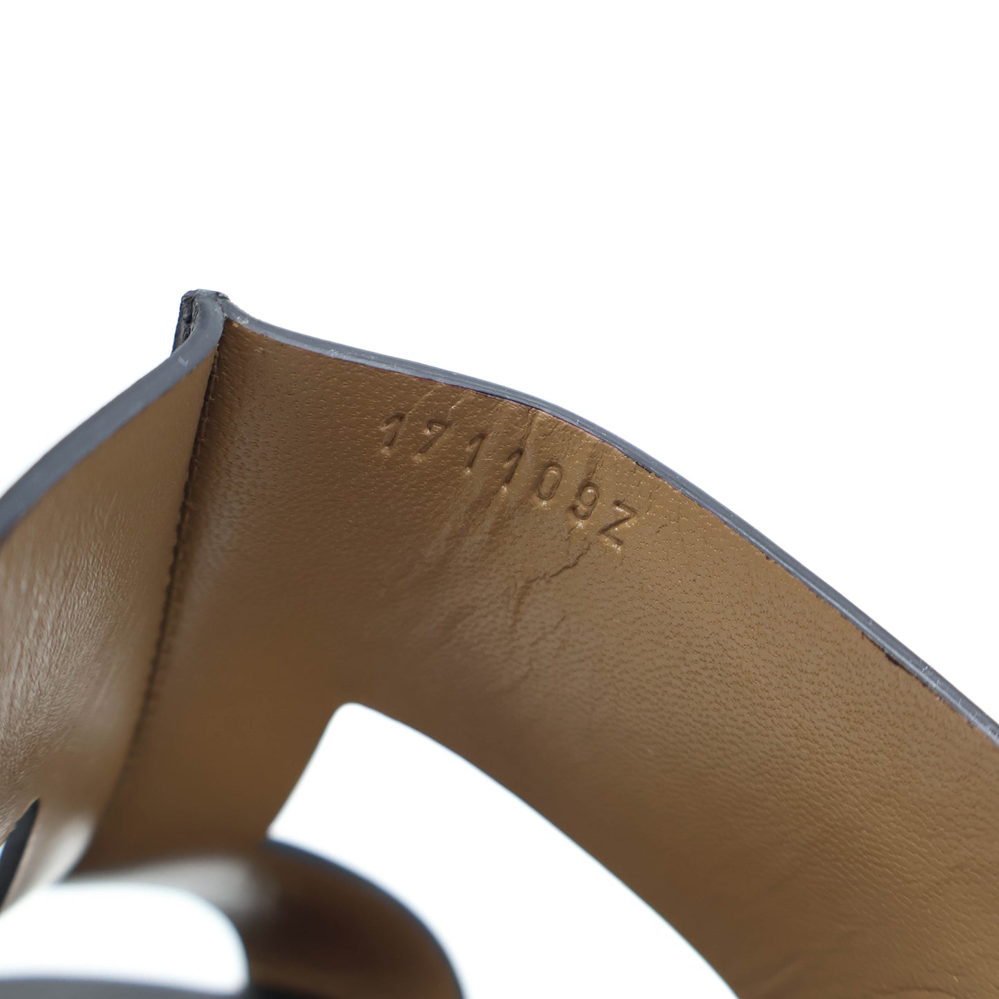 Hermes Ostia Sandals Black Calfskin 38.5