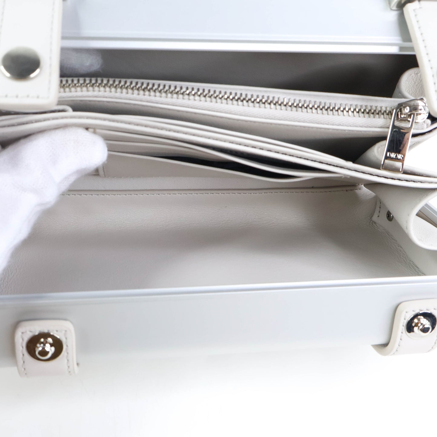 Dior x Rimowa Crossbody Bag Silver