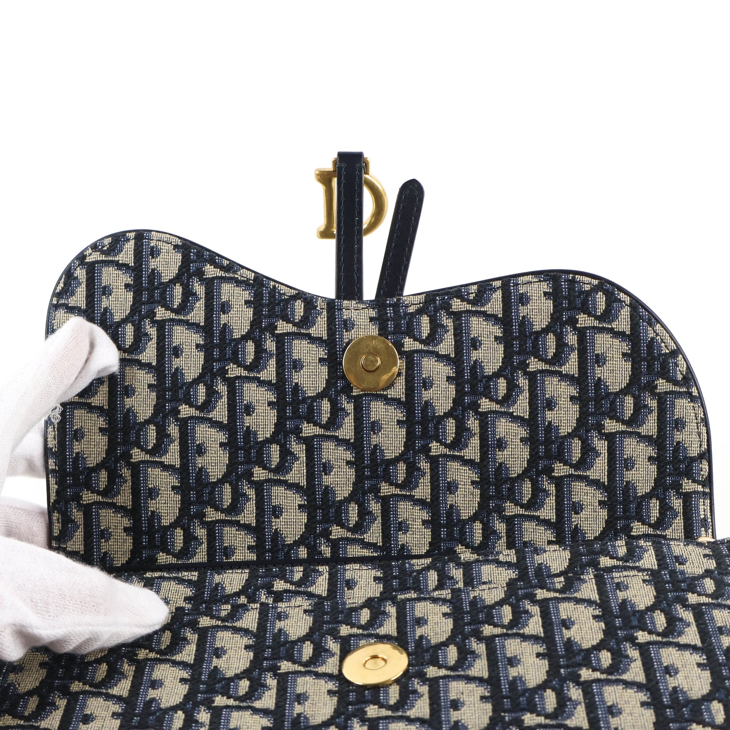 Christian Dior Saddle Pouch Medium Oblique