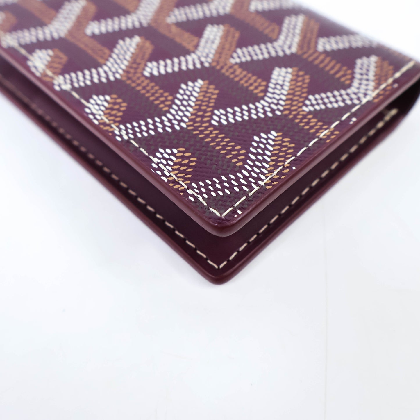 Goyard Saint Pierre Card Wallet Bordeaux
